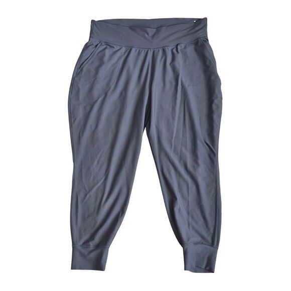 Old Navy Active Go-Dry Powersoft Joggers Gray XXL – High Rise, Plus Size Fit - Picture 1 of 6